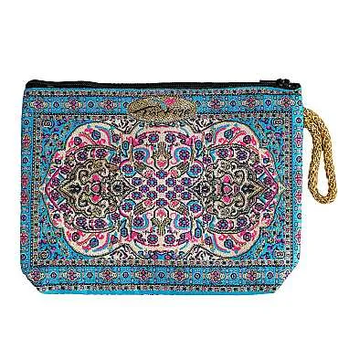 Turkish Woven Make Up Purse 125x175x35 mm - Standart - 7