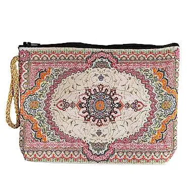Turkish Woven Make Up Purse 125x175x35 mm - Standart - 8