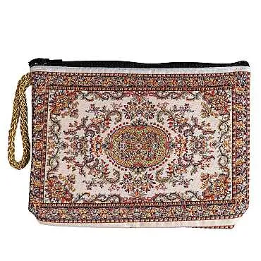 Turkish Woven Make Up Purse 125x175x35 mm - Standart - 12