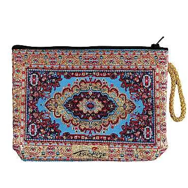 Turkish Woven Make Up Purse 125x175x35 mm - Standart - 15