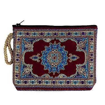 Turkish Woven Make Up Purse 125x175x35 mm - Standart - 17