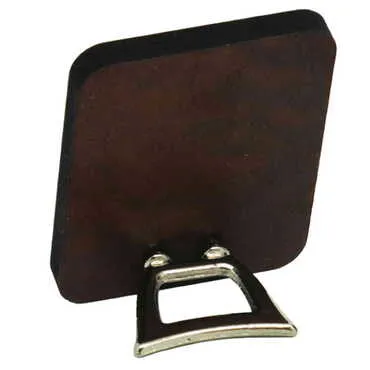 Toptan Swarowski Taşlı Üzeri Altın ve Mavi El Dekorlu Gümüş Aziz Nikolaos İkonası (45 X 35 mm) - Standart - 2