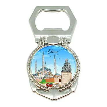 Toptan Şehre Özel Myros Metal Çapa Açacak Magnet 40x75 mm - Standart - 4