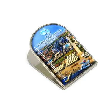Toptan Otel Temalı Myros Metal Kıskaçlı Magnet 40x55 mm - Standart - 2