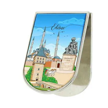 Toptan Şehre Özel Myros Metal Kıskaçlı Magnet 40x55 mm - Standart - 3