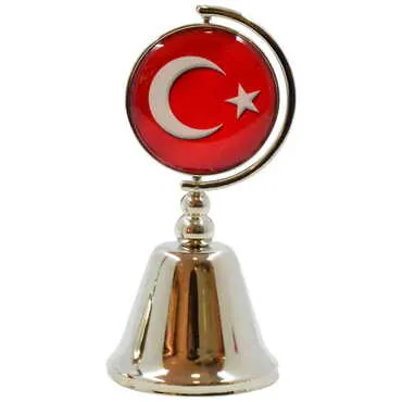 Toptan Kuşadası Temalı Myros Metal Yuvarlak Çan 44x90 mm - Standart - 2
