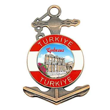 Toptan Müze Temalı Myros Metal Çapa Magnet
