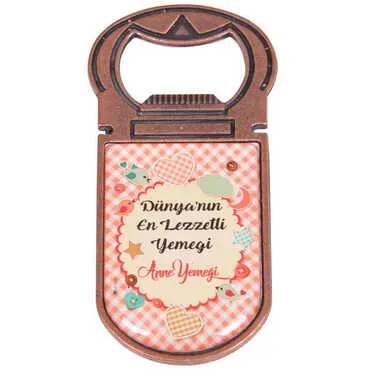 Mom Themed Metal Magnetic Opener 40x90 mm