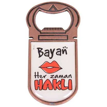 Sweetheart Themed Metal Magnetic Opener 40x90 mm