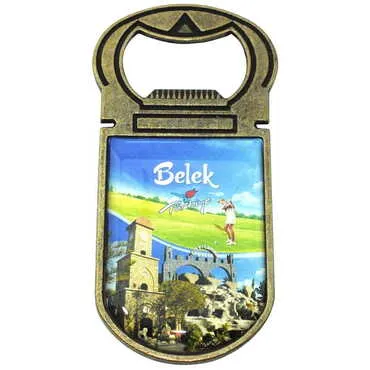 Belek Themed Metal Magnetic Opener 40x90 mm