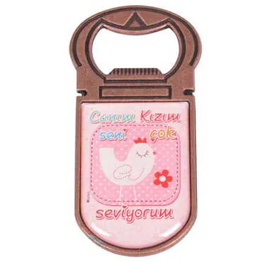 Doughter Themed Metal Magnetic Opener 40x90 mm