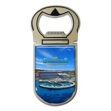Toptan Otel Temalı Myros Metal Açacak Magnet 40x90 mm