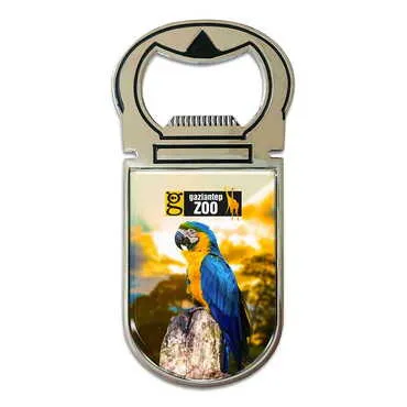 Zoo Themed Metal Magnetic Opener 40x90 mm