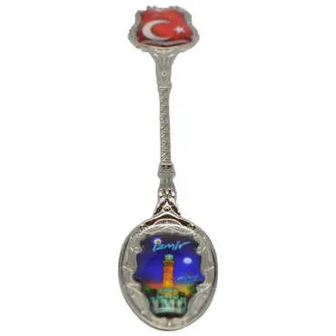 Toptan Şehre Özel Myros Metal Çay Kaşik 25*130 Mm - Standart - 4