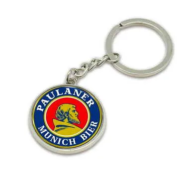 Promotional Metal Round Keychain 35x90 mm - Standart - 5