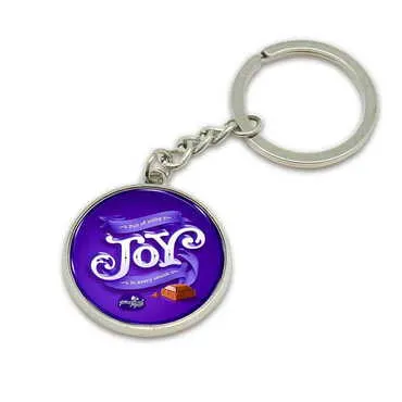 Promotional Metal Round Keychain 35x90 mm - Standart - 13
