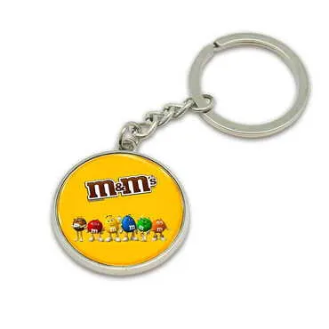 Promotional Metal Round Keychain 35x90 mm - Standart - 15
