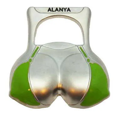 Alanya Green Magnet Metal Opener