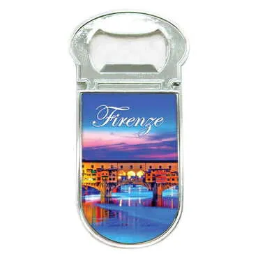 City Themed Metal Magnetic Small Opener 30x77 mm