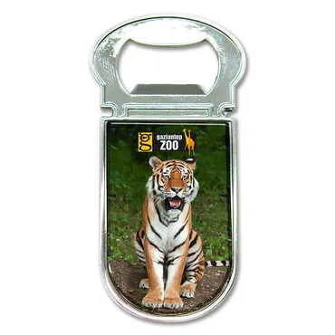 Zoo Themed Metal Magnetic Small Opener 30x77 mm