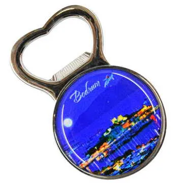 Toptan Bodrum Temalı Myros Küçük Oval Açacak Magnet 38*60 Mm - Standart - 2