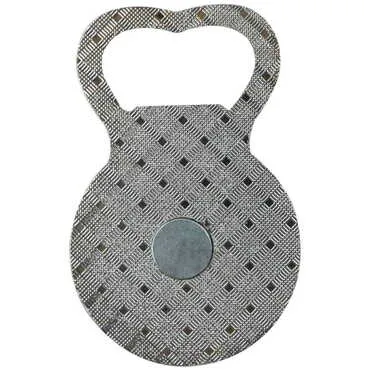 Ephesus Themed Metal Magnetic Small Round Opener 38x60 mm - 2