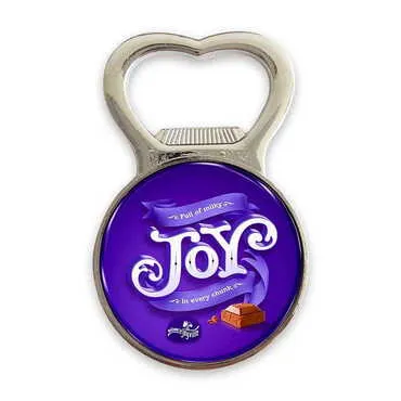 Promotional Metal Magnetic Small Round Opener 38x60 mm - Standart - 15