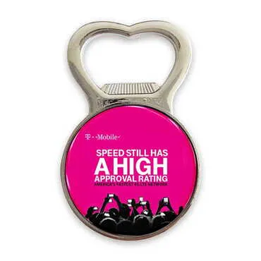 Promotional Metal Magnetic Small Round Opener 38x60 mm - Standart - 16