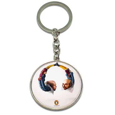 Promotional Metal Round Keychain 40x100 mm - Standart - 6