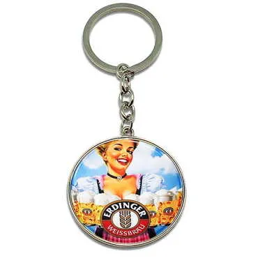 Promotional Metal Round Keychain 40x100 mm - Standart - 9