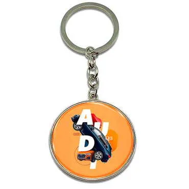 Promotional Metal Round Keychain 40x100 mm - Standart - 15