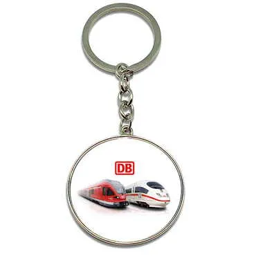 Promotional Metal Round Keychain 40x100 mm - Standart - 16