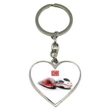 Promotional Metal Heart Keychain 40x90 mm - Standart - 11