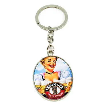 Promotional Metal Oval Keychain 35x105 mm - Standart - 7