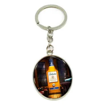 Promotional Metal Oval Keychain 35x105 mm - Standart - 10