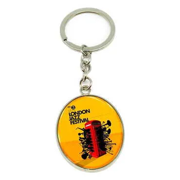 Promotional Metal Oval Keychain 35x105 mm - Standart - 14