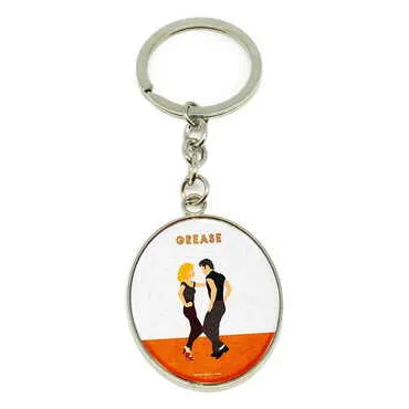 Promotional Metal Oval Keychain 35x105 mm - Standart - 16