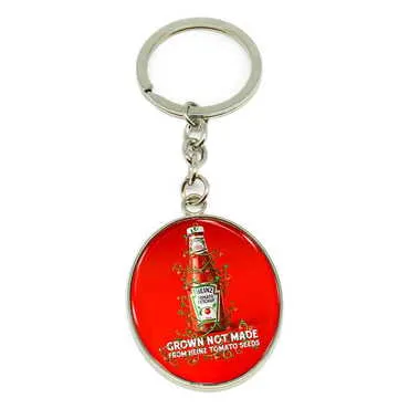 Promotional Metal Oval Keychain 35x105 mm - Standart - 20
