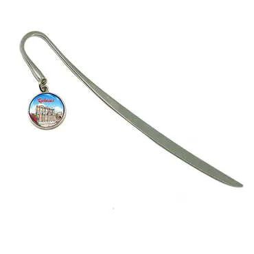 Museum Themed Metal Bookmark 25x140 mm