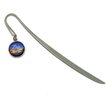 City Themed Metal Bookmark 25x140 mm