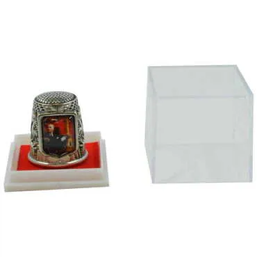 Toptan Atatürk Temalı Myros Metal Kare Yüksük 20x25 mm - Standart - 2