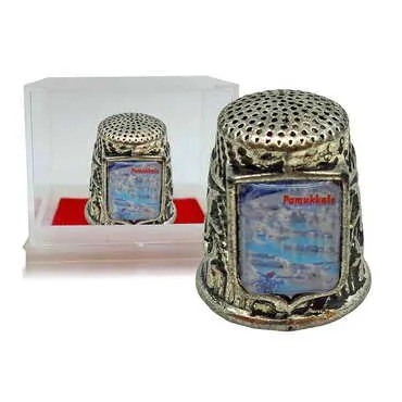 Toptan Özelleştirilebilir Myros Metal Kare Yüksük 20x25 mm