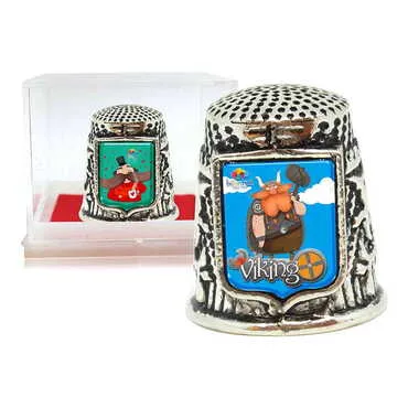 Toptan Tema Park Temalı Myros Metal Kare Yüksük 20x25 mm