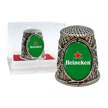 Promotional Collectible Souvenir Thimble With Gift Box - Oval Shape 20x25 mm - Standart - 2