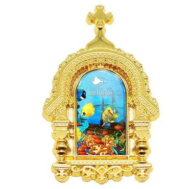 Toptan Myros Metal Ki̇li̇se Magnet 45*75 Mm