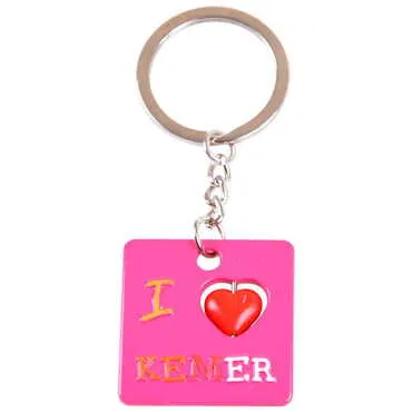Kemer Themed Metal Keychain
