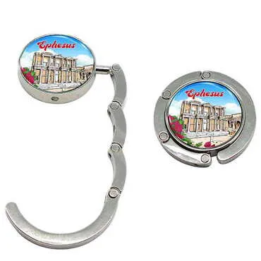 Toptan Müze Temalı Myros Metal Çanta Askısı 45 mm
