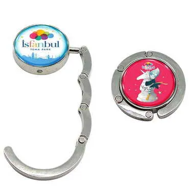 Toptan Tema Park Temalı Myros Metal Çanta Askısı 45 mm