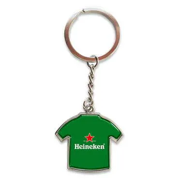 Promotional Metal T-Shirt Shaped Keychain 34x92 mm