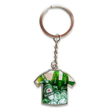 Promotional Metal T-Shirt Shaped Keychain 34x92 mm - Standart - 2